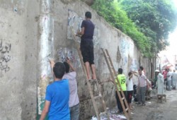 حملة نظافة للحرية والعدالة بالمنيا تنفيذًا لخطة الرئيس