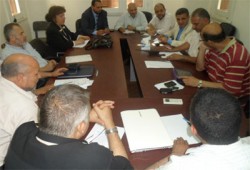 الحرية والعدالة يبحث حل مشكلة النظافة بالشرقية