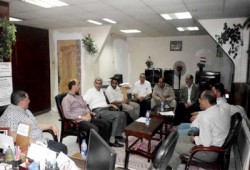 قوى البحيرة تجتمع مع قيادات المرور لتفعيل خطة الرئيس