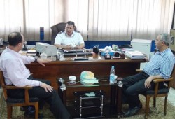 النائب أحمد جاد يلتقي مدير مرور الإسكندرية لبحث خطة الـ100 يوم