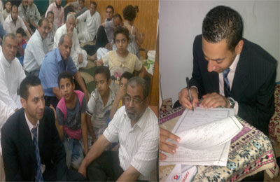 تهنئة للزميل ياسر مسعد بعقد زواجه