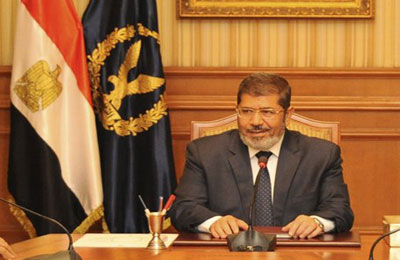 مرسي يطالب مدراء الأمن ببذل كل الجهود لتحقيق الأمن والاستقرار
