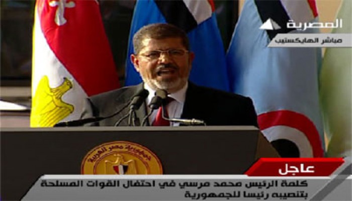 الرئيس يتسلم رسميًّا السلطة من الجيش