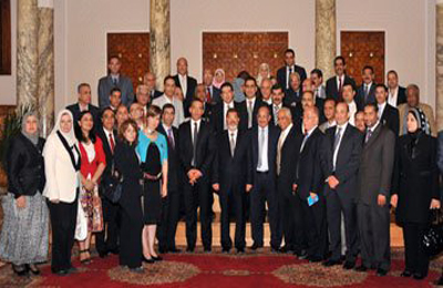 الرئيس لرؤساء تحرير الصحف: "لا للصدام.. لا للتخوين.. لا للتعتيم"!