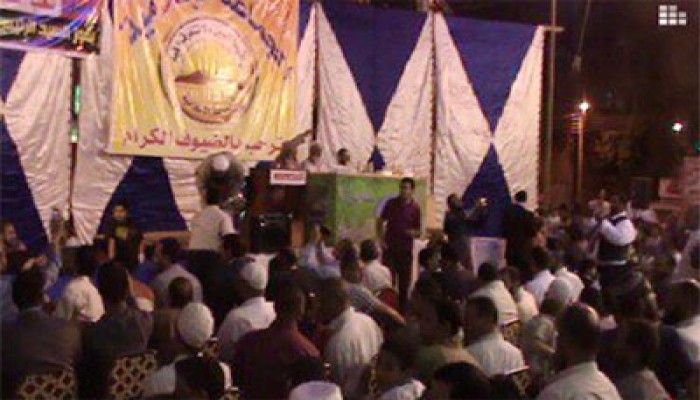 المنيا.. احتفالية حاشدة للجماعة الإسلامية بفوز د. مرسي