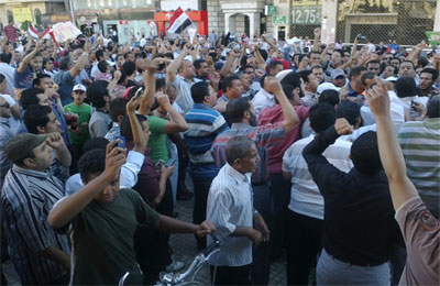 الأفراح تعم الدقهلية احتفالاً بفوز الرئيس محمد مرسي