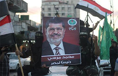 حماس: فوز الرئيس مرسي نقطة تحول في تاريخ القضية الفلسطينية