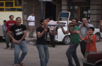 زغاريد واحتفالات عقب إعلان فوز مرسي بأسيوط