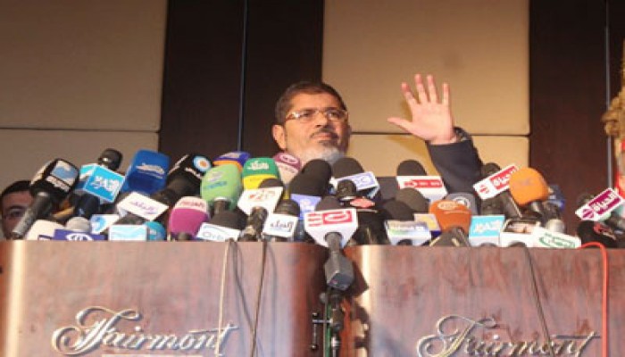 "الدمايطة" يسجدون لله شكرًا على فوز د. مرسي برئاسة مصر