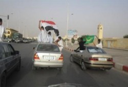 احتفالات بموريتانيا بفوز الرئيس محمد مرسي