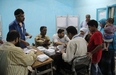 تقدم مرشح الثورة بنتائج الفرز بدمياط