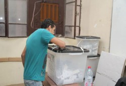 رؤساء الوحدات المحلية بالمنوفية يوجهون الناخبين لمرشح الفلول