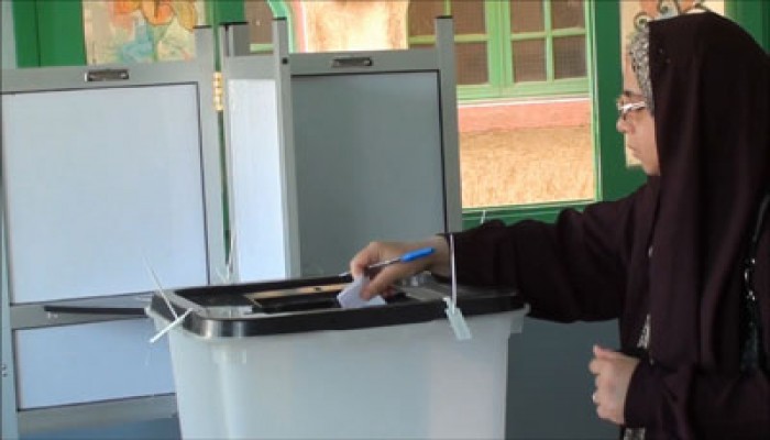 مراقبون من جامعة الدول العربية يتفقدون الانتخابات بحلوان