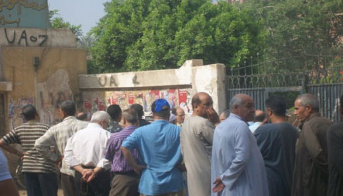 إقبال محدود للناخبين على التصويت بمنطقة أوسيم بالجيزة