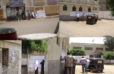 القليوبية.. كشوف الناخبين في الشارع بشبين القناطر