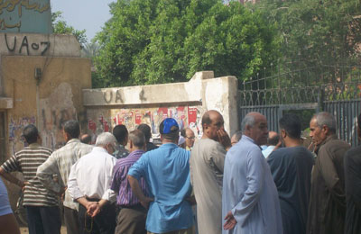 إقبال فوق المتوسط على التصويت بقرى الجيزة