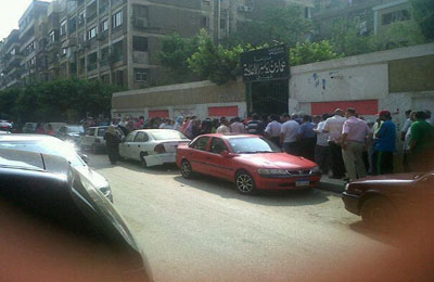 قضاة "مصر الجديدة" يصرون على تصويت الناخبين بأقلام اللجنة