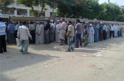 إقبال كثيف للناخبين بالقليوبية واتجاهات التصويت نحو مرشح الثورة