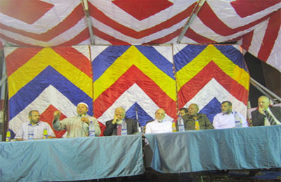 مؤتمر جماهيري حاشد لدعم مرسي بالسويس