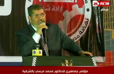 د. مرسي لأهل الشرقية: لا نتوقع الأمن من الظلمة واللصوص
