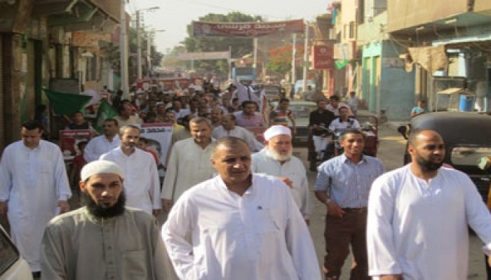 الجيزة.. مسيرتان بالشوبك والبدرشين لدعم مرسي