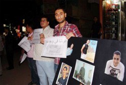 الشرقية.. سلسلة بشرية ومسيرة للتذكير بشهداء الثورة