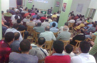 نشاط مكثف بدمياط لدعم د. مرسي