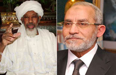 المرشد العام يهنئ الشيخ جاويش بانتخابه مراقبًا عامًّا لإخوان السودان