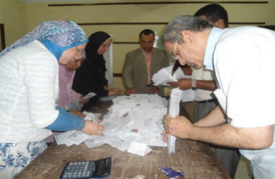 بدء الفرز بسوهاج والمشاركة تصل إلى 45%