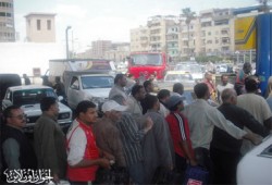 طوابير السولار تخطف الأضواء من "الرئاسة" بكفر الشيخ