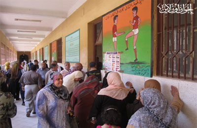 تزايد الإقبال بالمنصورة.. والفلول يواصلون الاعتداءات