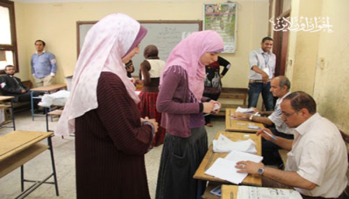 حل أزمة تكدُّس الناخبات بالخانكة