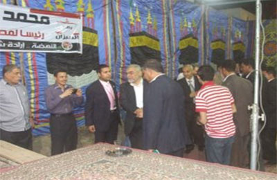 الآلاف يستقبلون د. محمود غزلان بسوهاج