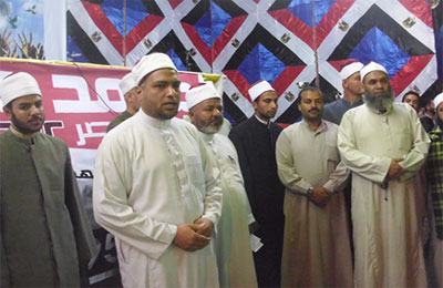 أئمة أوقاف الإسماعيلية يعلنون تأييدهم لمرسي