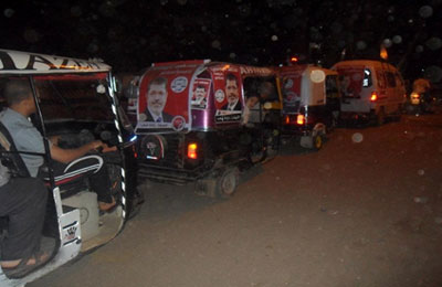 المنوفية.. مسيرة بالتكاتك بـ"طه شبرا" دعمًا لمرسي