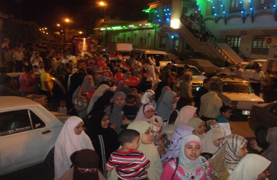 مؤتمر حاشد بحضور سلفي لدعم د. مرسي في كفر الدوار