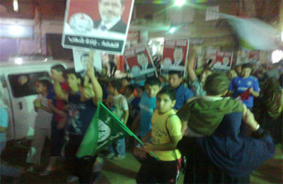 القليوبية.. مسيرة حاشدة لأطفال القلج لدعم مرسي