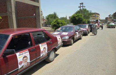 الشرقية.. مسيرة سيارات وأشبال بالسعديين لدعم مرسي