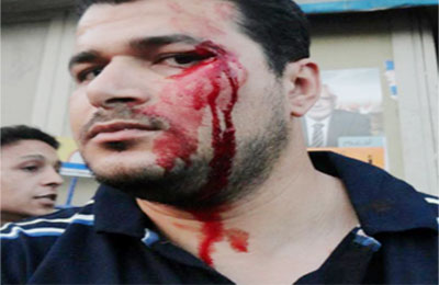 مدير حملة مرشح رئاسي بالمنيا يعتدي على سلسلة دعم "مرسي"