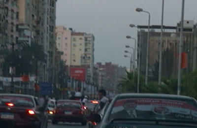 مسيرة سيارات بدمنهور لدعم د. مرسي