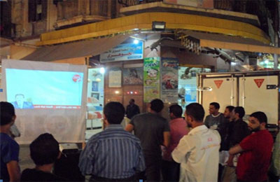 "داتا شو" مرسي بالإسكندرية يجذب الجماهير