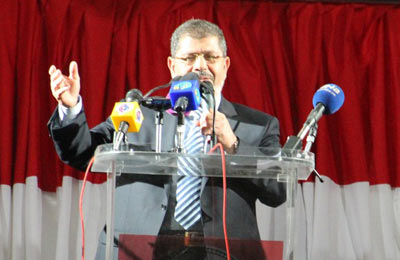 د. مرسي: قضية الإفراج عن الشيخ عمر عبد الرحمن على عاتقي