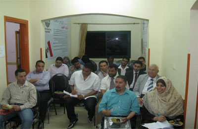 أساتذة جامعة سيناء يناقشون مشروع النهضة