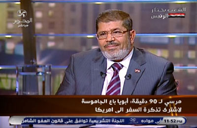 د. مرسي: سأكون رئيسًا لكل المصريين عقب فوزي