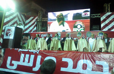 مسئول الدعوة السلفية بالرمل يعلن تأييد "مرسي"