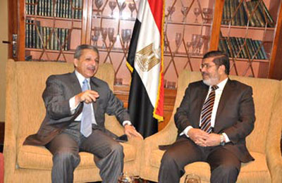 د. مرسي يستقبل السفير السعودي بالقاهرة