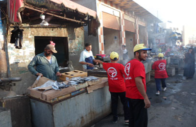 تواصل نشاط حملة دعم د. محمد مرسي بأبو المطامير