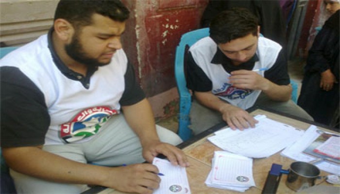 قافلة طبية للحرية والعدالة بـ"منية" القليوبية