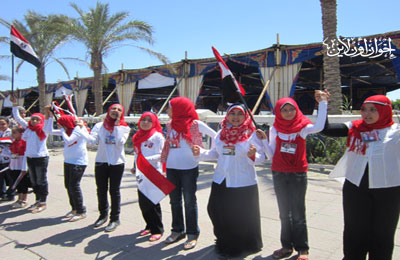 السوايسة يهتفون: مرسي رئيس الجمهورية