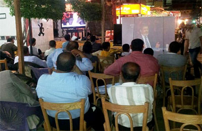 اهتمام شعبي بلقاء د. مرسي على "سي بي سي"